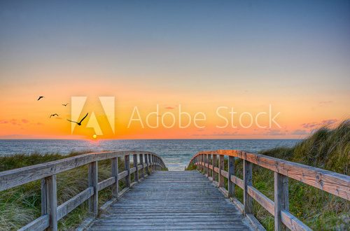 Fototapeta Strandbild Wasser Ostsee