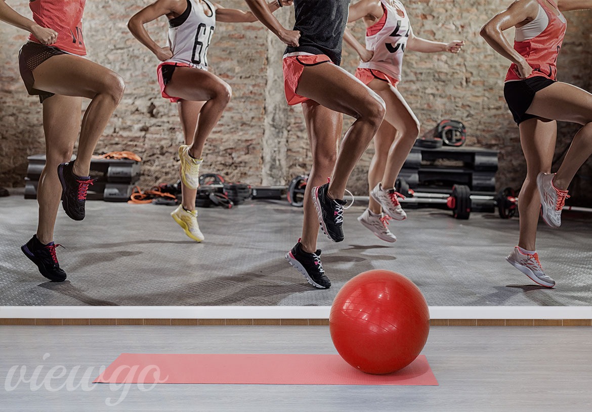 Aranżacja Fototapety Magia sportu - ruszaj się, ćwicz